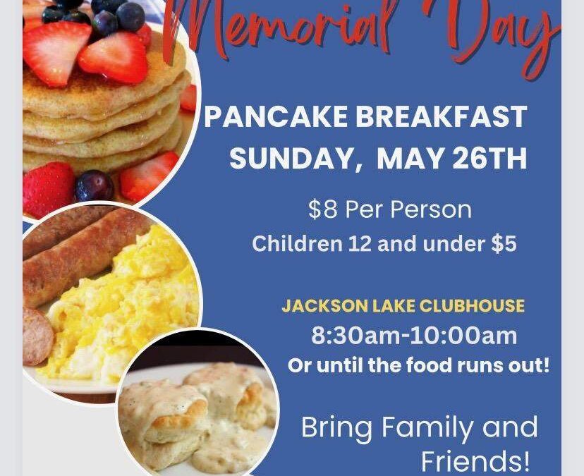 Memorial Day Breakfast
